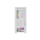 Počítačová skriňa Genesis DIAXID 605 ARGB / Midi Tower / Transpar. / Biela NPC-2173