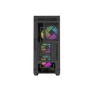 Počítačová skriňa Genesis DIAXID 605 ARGB / Midi Tower / Transpar. / Čierna NPC-2172