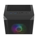 PC skriňa Fury SHOBO / Midi Tower / Transpar. / Čierna NFO-2154