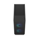 Fractal Design Focus 2 RGB Black TG Clear Tint / Midi Tower / Transpar. / Čierna FD-C-FOC2A-03