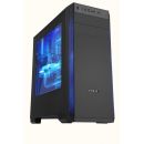 EVOLVEO T3 / Midi Tower / Transpar. / Čierna CAET3