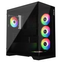 ADATA XPG INVADER X / Midi Tower / Transpar. / Čierna INVADERXMT-BKCWW