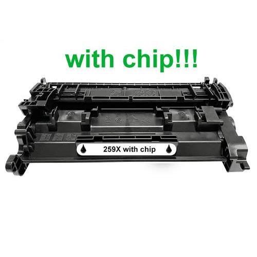 Kompatibilný toner pre HP 59X / CF259X-Plne funkčný čip! Black. POZOR LEN HP! 10000 strán