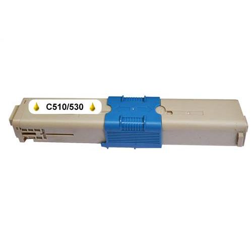 Kompatibilný toner pre OKI C510 / C530 / MC561 Yellow / 44469722 5000 strán