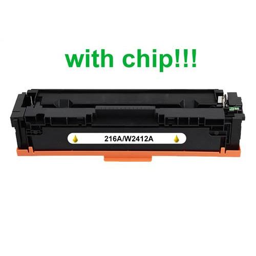 Kompatibilný toner pre HP 216A / W2412A-Plne funkčný čip! Yellow 850 strán