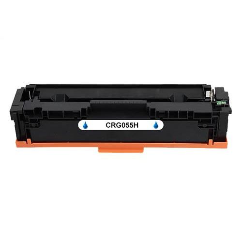 Kompatibilný toner pre Canon CRG-055H s čipom! Cyan 5900 strán