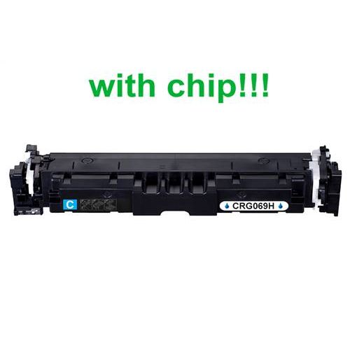 Kompatibilný toner pre Canon CRG-069H s čipom! Cyan 5500 strán