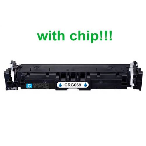 Kompatibilný toner pre Canon CRG-069 s čipom! Cyan 1900 strán