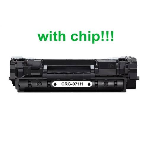 Kompatibilný toner pre Canon CRG-071H s čipom! Black 2500 strán