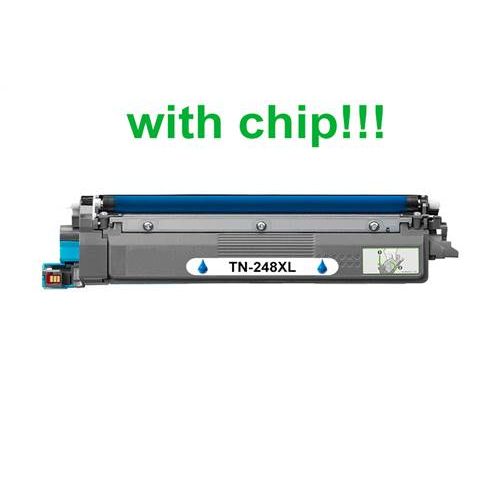 Kompatibilný toner pre Brother TN-248XL Cyan -With Chip! 2300 strán