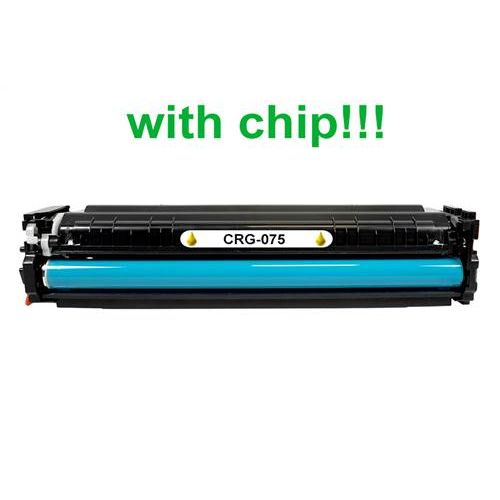 Kompatibilný toner pre Canon CRG-075 s čipom ! Yellow / 6362C002 1300 strán
