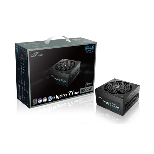 FSP HYDRO Ti PRO / 1000W / ATX 3.1 / 80PLUS Titanium / Modular / Retail PPA10A3807