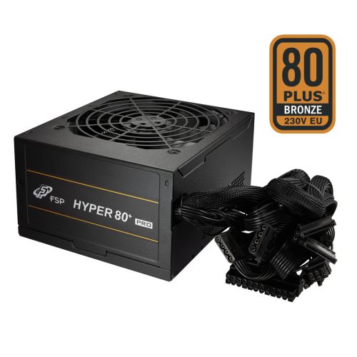 FSP HYPER 80+ PRO / 650W / ATX 3.1 / 80PLUS Bronzia 230V / Bulk 9PA6507504