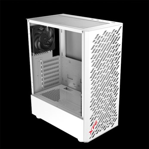 Adata XPG VALOR AIR / Midi Tower / Transpar. / Biela VALORAIRMT-WHCWW