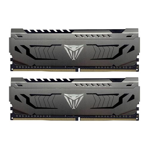 Patriot Viper Steel / DDR4 / 8GB / 3200MHz / CL16 / 2x4GB / Grey PVS48G320C6K