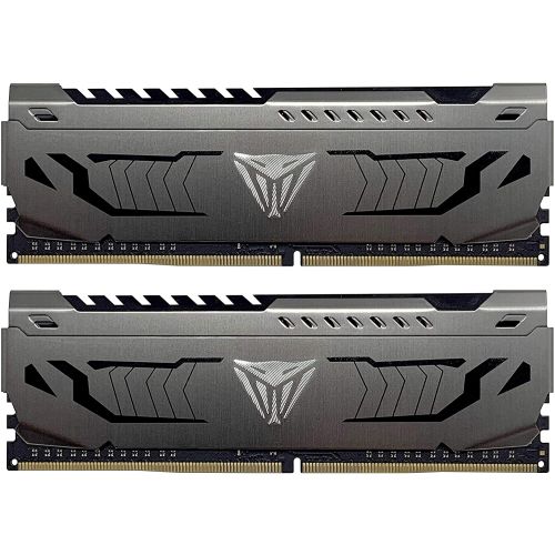 Patriot Viper Steel / DDR4 / 32GB / 3200MHz / CL16 / 2x16GB / Grey PVS432G320C6K