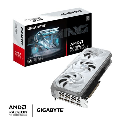 GIGABYTE Radeon RX 9070 XT ICE / Gaming / OC / 16GB / GDDR6 GV-R907XGAMINGOCICE-16GD