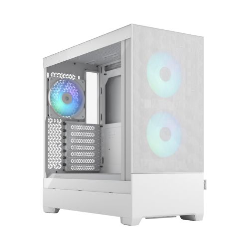 Fractal Design Pop Air RGB White TG Clear Tint / Midi Tower / Transpar. / Biela FD-C-POR1A-01