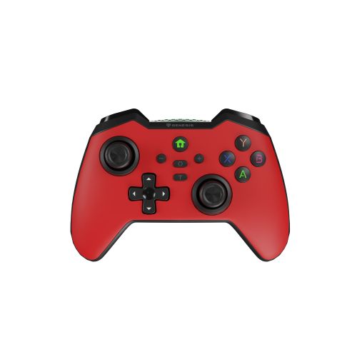 Bezdrôtový gamepad Genesis MANGAN 400 pre PC / Switch / Mobil, červený NJG-2102