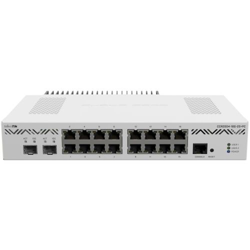 Mikrotik CCR2004-16G-2S+PC, Cloud Core Router CCR2004-16G-2S+PC
