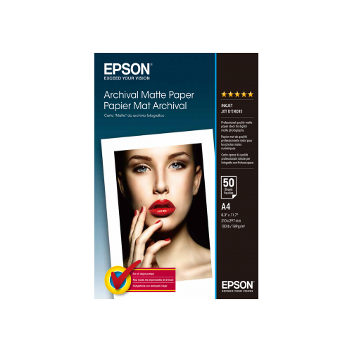 EPSON A4, Archival Matte Paper (50listov) C13S041342