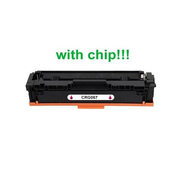 Kompatibilný toner pre Canon CRG-067 s čipom! Magenta 1250 strán