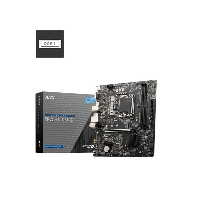 MSI PRO H610M-G / LGA 1700 / mATX PRO H610M-G