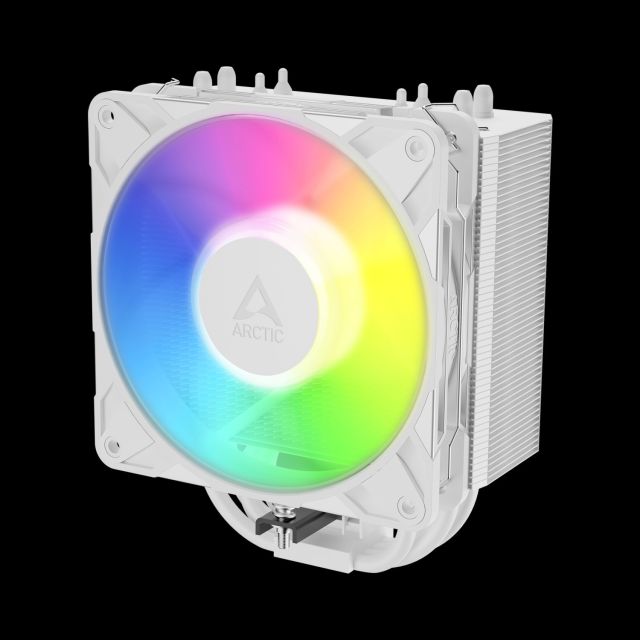 ARCTIC Freezer 36-S A-RGB (White) - Výkonný celobiely vežový chladič CPU s úchvatným podsvietením ACFRE00199A