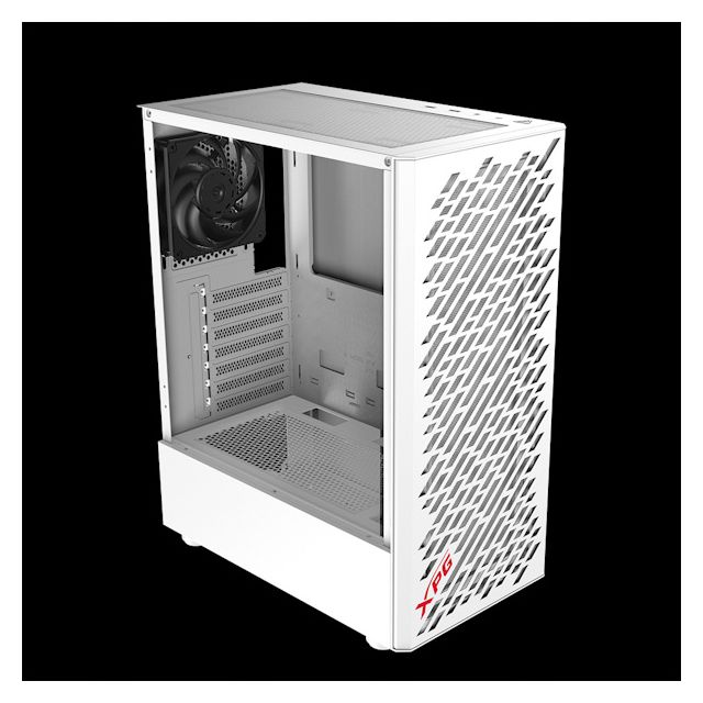 Adata XPG VALOR AIR / Midi Tower / Transpar. / Biela VALORAIRMT-WHCWW
