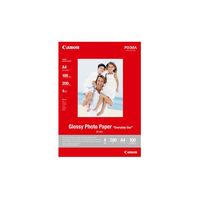Canon GP-501, 10x15 fotopapier lesklý, 100 ks, 200g 0775B003