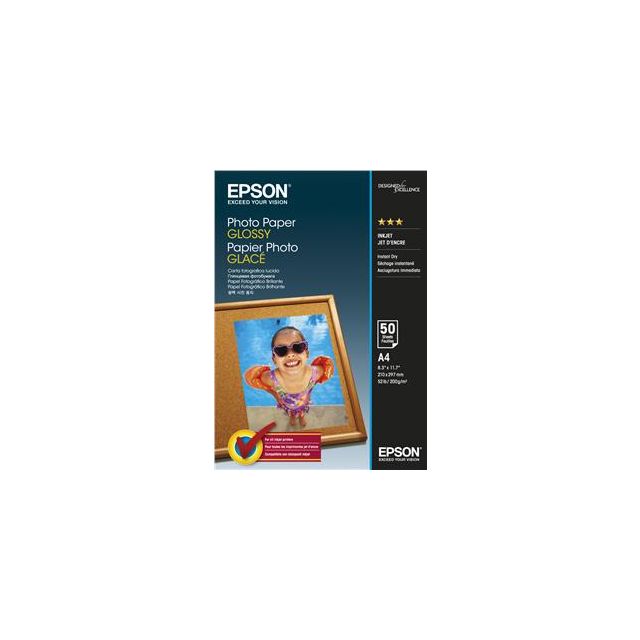 EPSON Photo Paper Glossy A4 50 hárkov C13S042539
