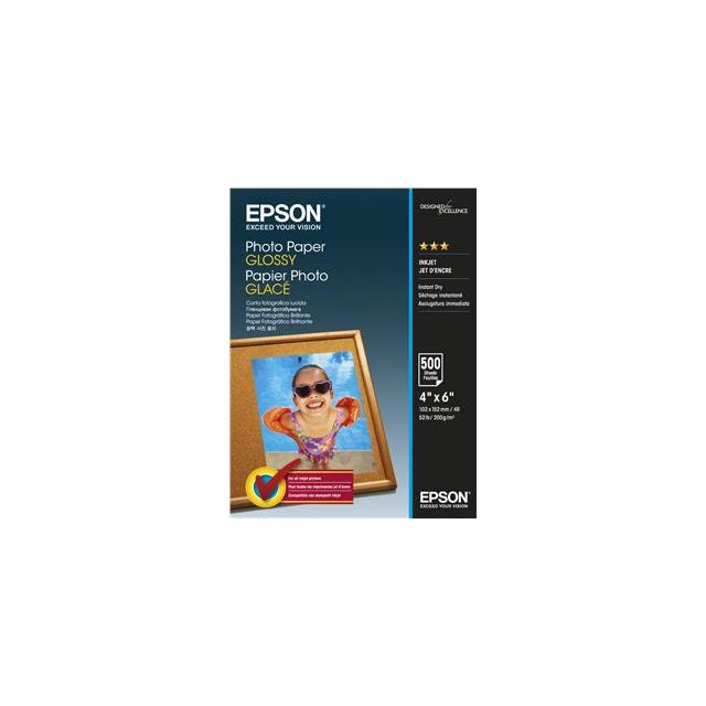 EPSON Photo Paper Glossy 10x15cm 500 listov C13S042549