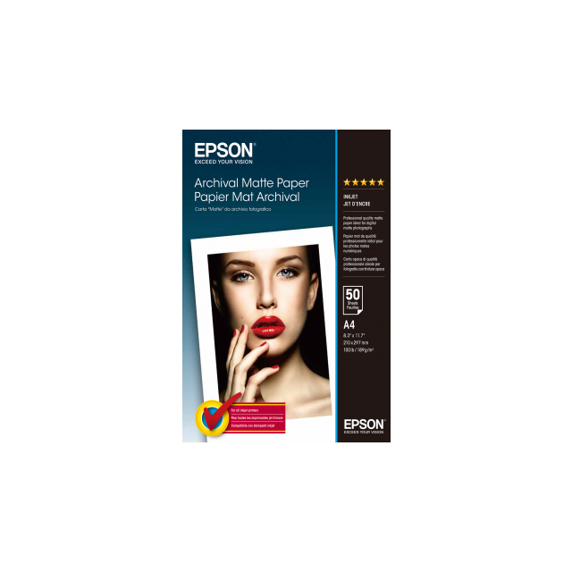 EPSON A4, Archival Matte Paper (50listov) C13S041342